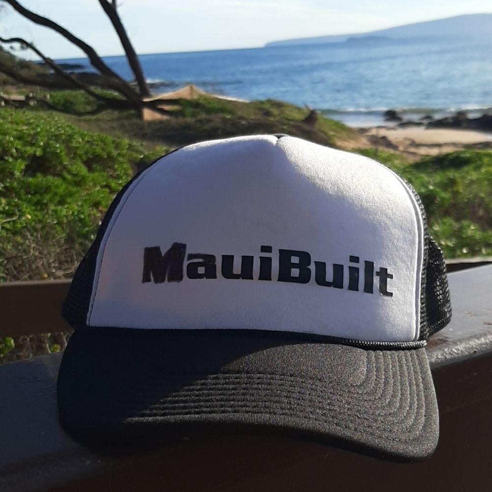 Vintage Mauibuilt mesh hat